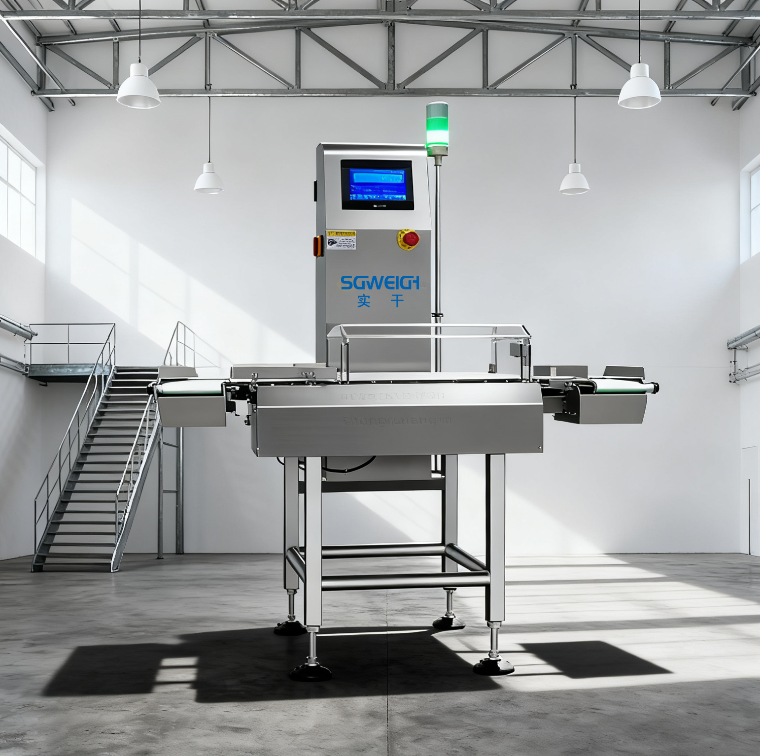 SG-450膨化玉米饲料25kg自动检重仪称重分选机