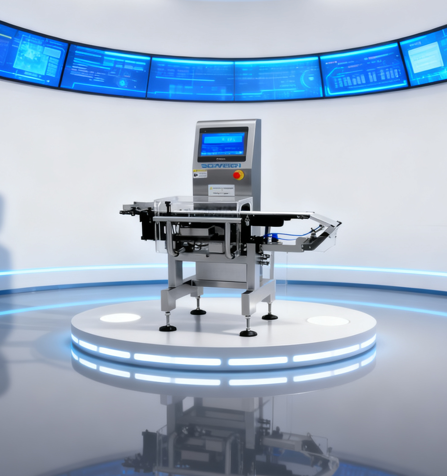 SG-300坚果袋装2.8kg动态分选秤行业自动选别秤